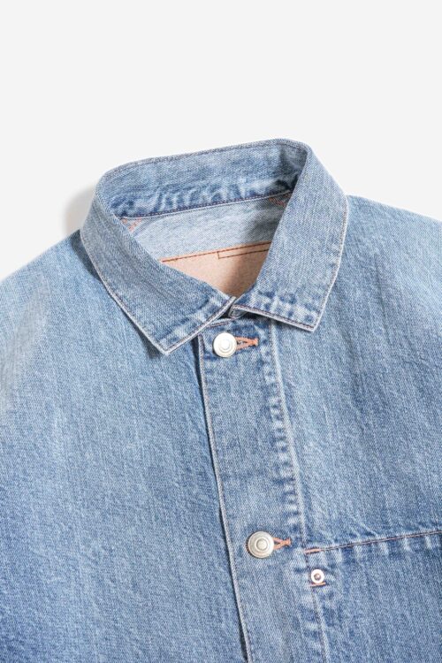 WASHI DENIM JACKET ICE BLUE