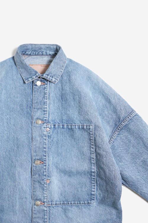 WASHI DENIM JACKET ICE BLUE