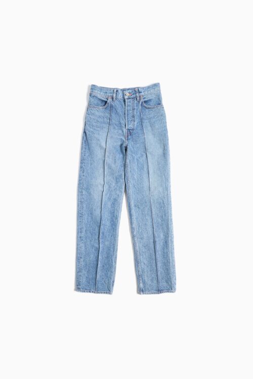 WASHI DENIM STRAIGHT PANTS FADE BLUE