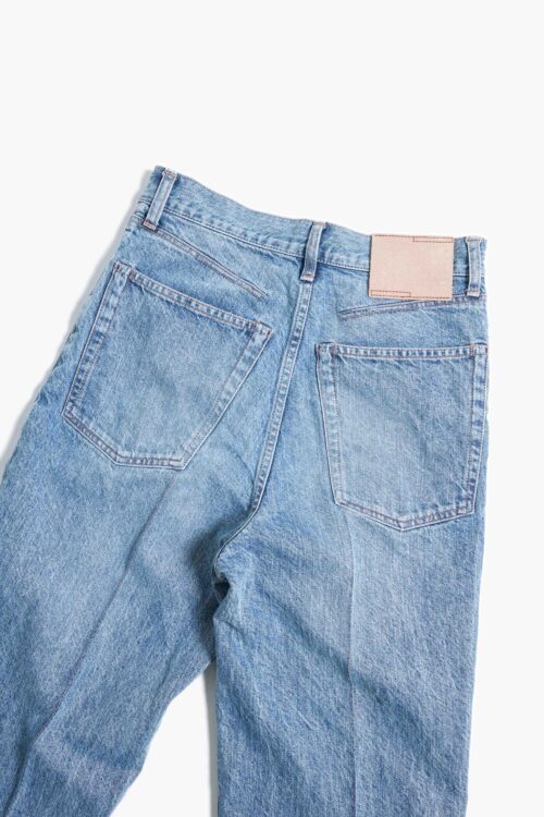 WASHI DENIM STRAIGHT PANTS FADE BLUE