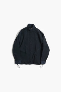 ASYMMETRY DOG EAR JACKET DARK NAVY | FUDGE UP NOTHING