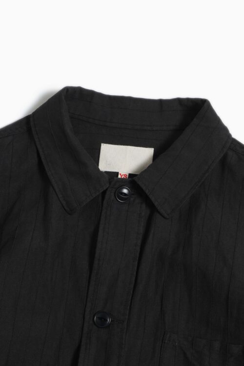 WORK BLOUSE - CLASSIC PLAIN WEAVE STRIPE -