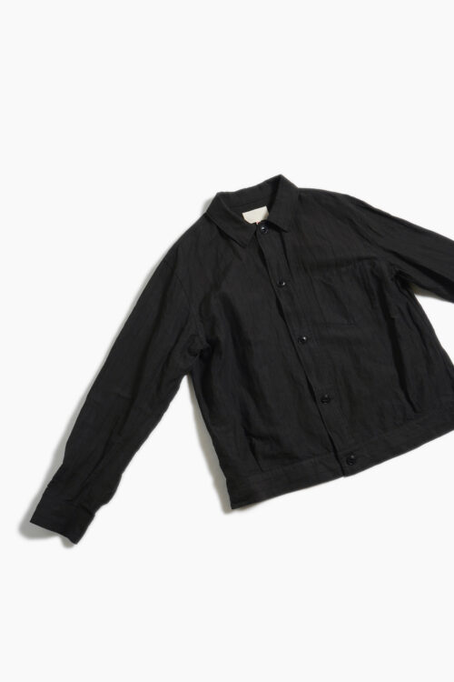 WORK BLOUSE - CLASSIC PLAIN WEAVE STRIPE -