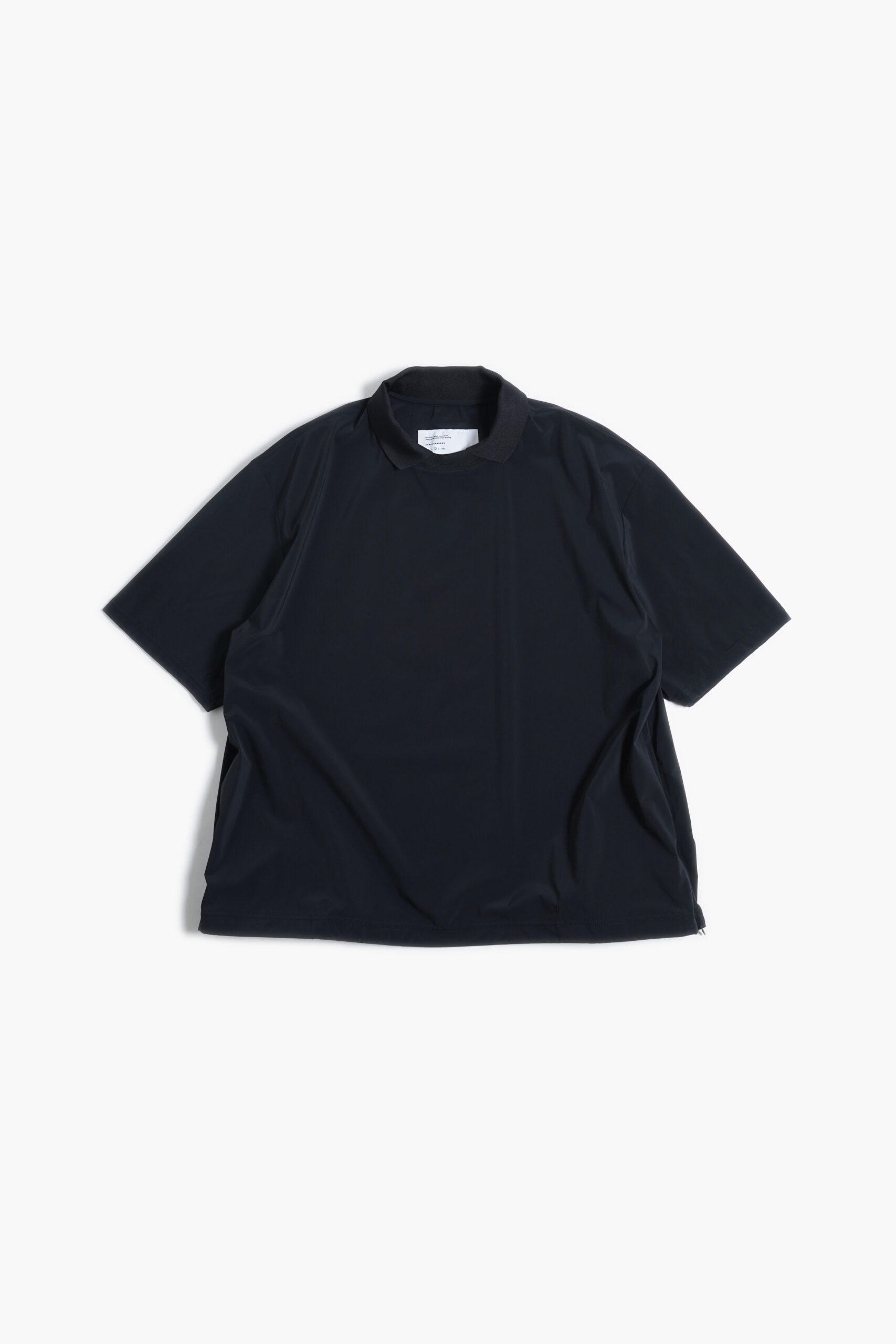 COLLAR SMOCK S/S _162 S/S BLACK