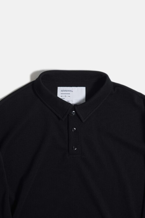 POLO L/S _167 BLACK