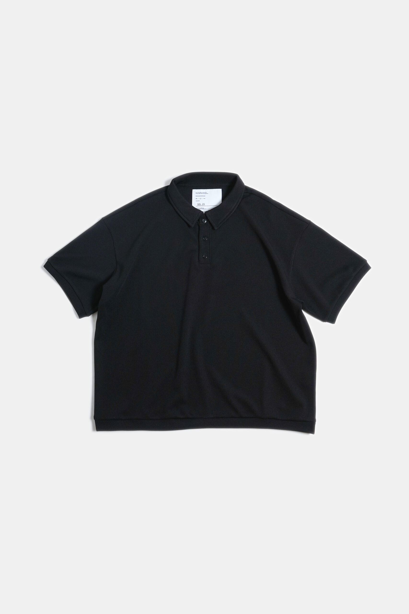 POLO S/S _166 BLACK