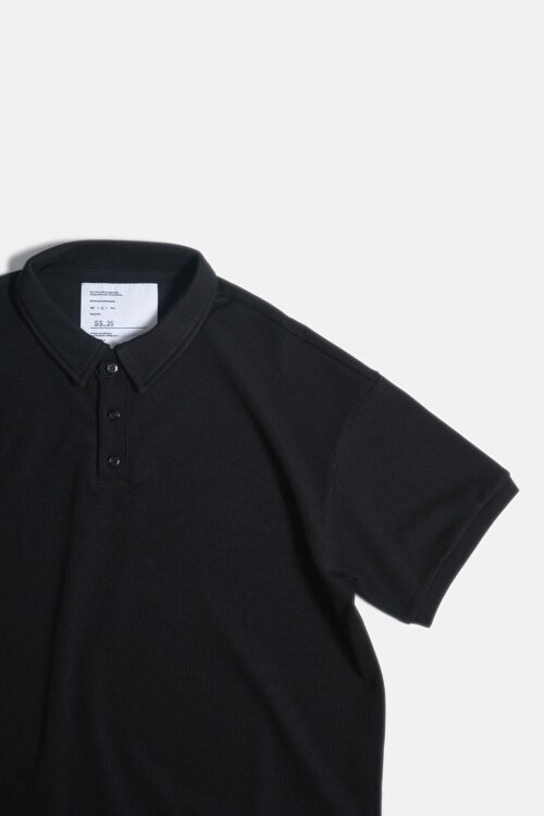 POLO S/S _166 BLACK