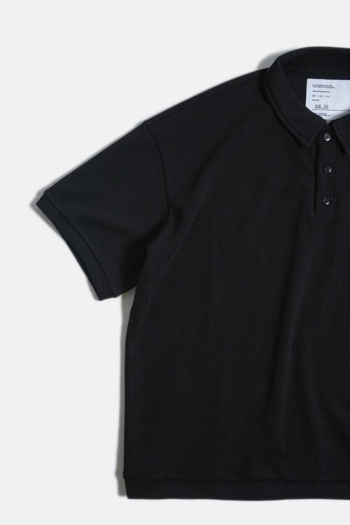 POLO S/S _166 BLACK