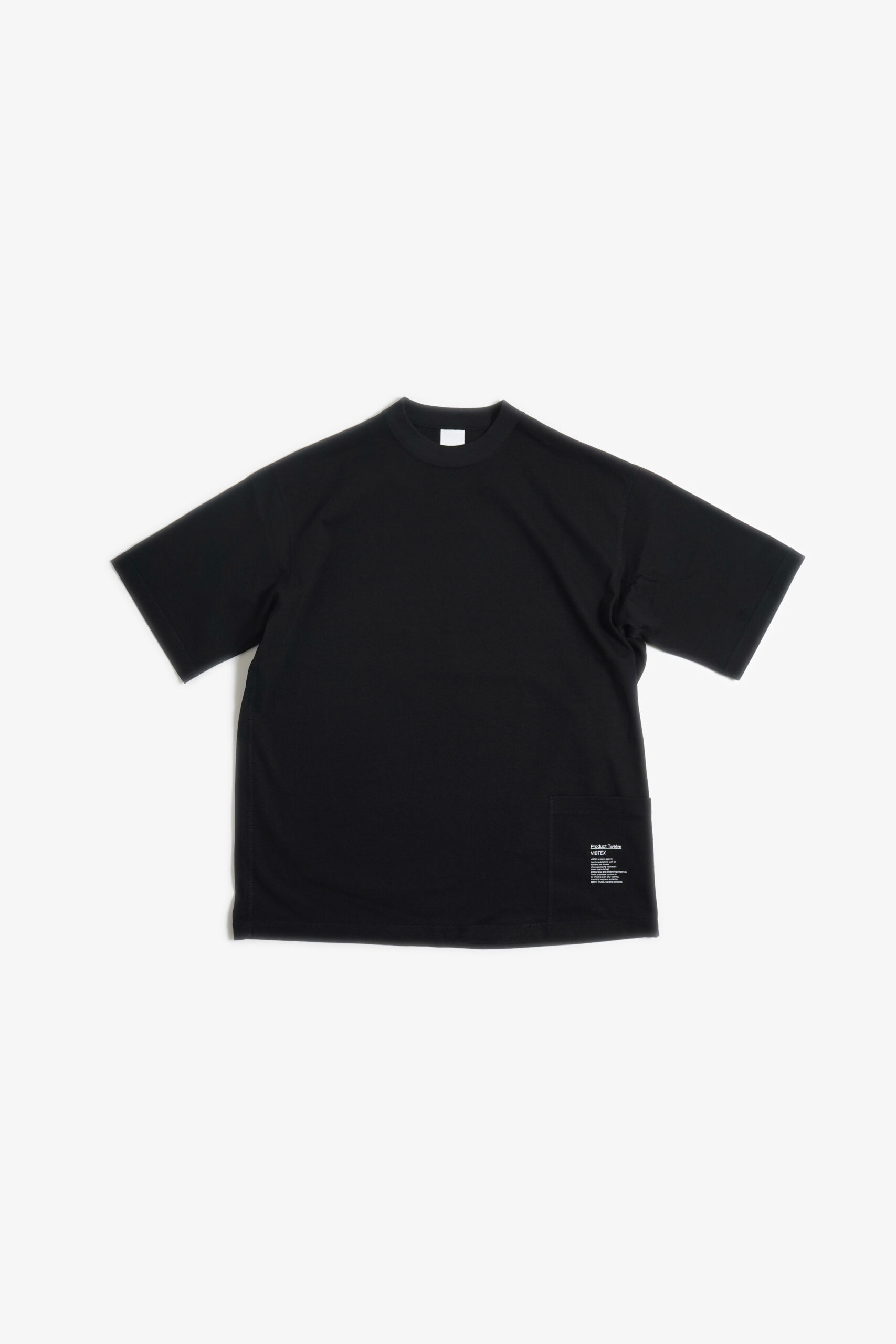 VIBTEX T-SHIRT BLACK