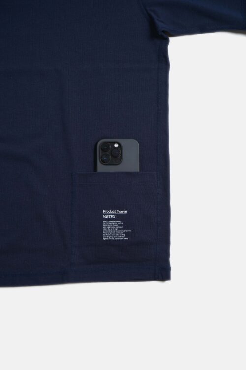 VIBTEX T-SHIRT NAVY