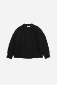 COTTON KNIT PULLOVER BLACK | FUDGE UP NOTHING