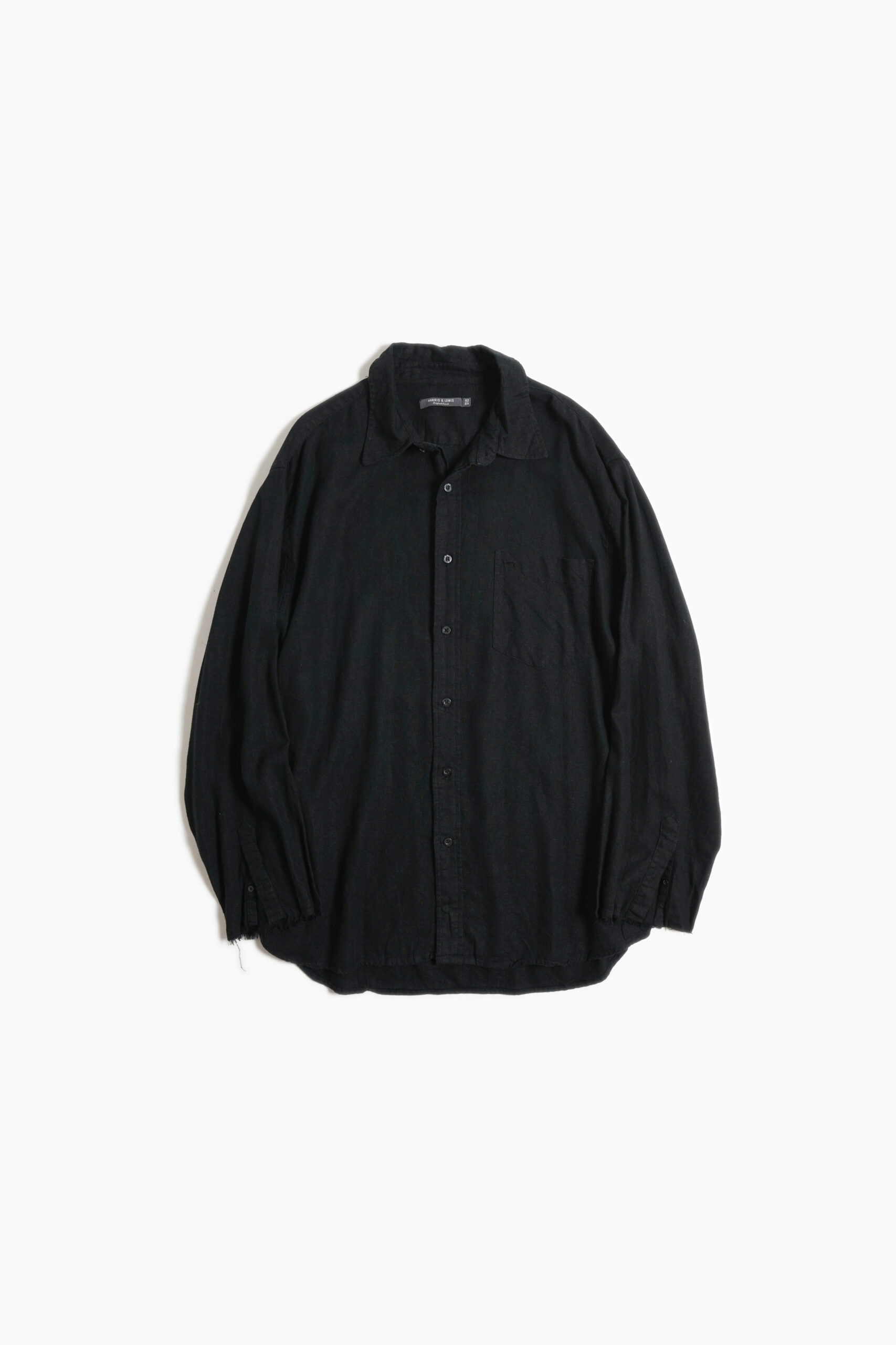 LINEN DAMAGED L/S SHIRTS