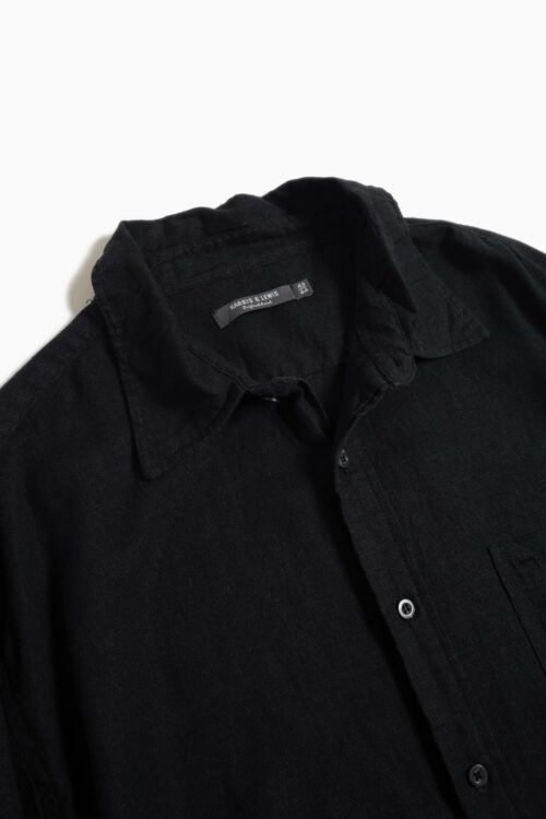 LINEN DAMAGED L/S SHIRTS