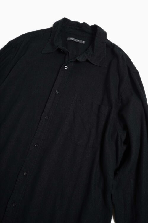 LINEN DAMAGED L/S SHIRTS