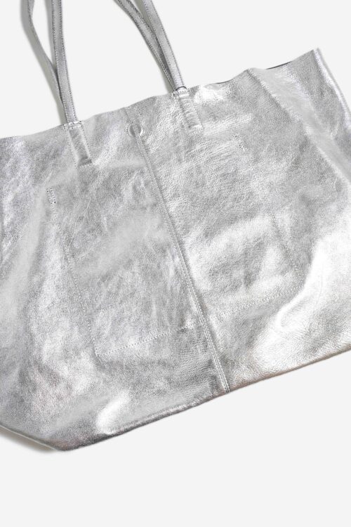 BIG TOTE TYPE1 XL SILVER