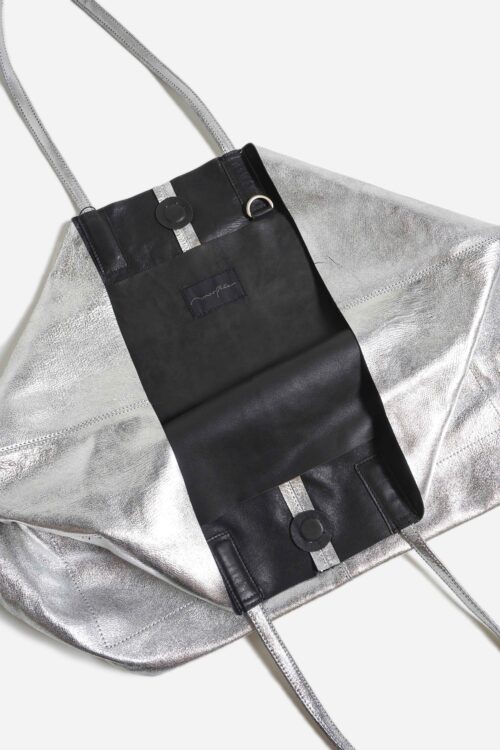 BIG TOTE TYPE1 XL SILVER