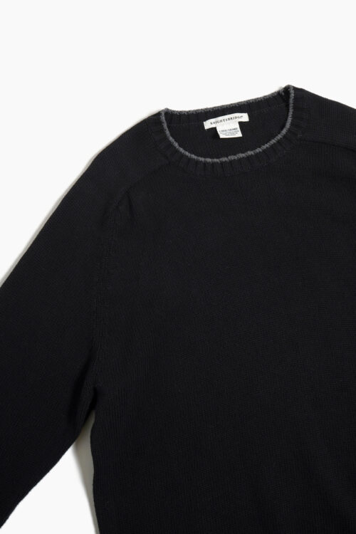 NIGHT HAWK COTTON KNIT PULLOVER