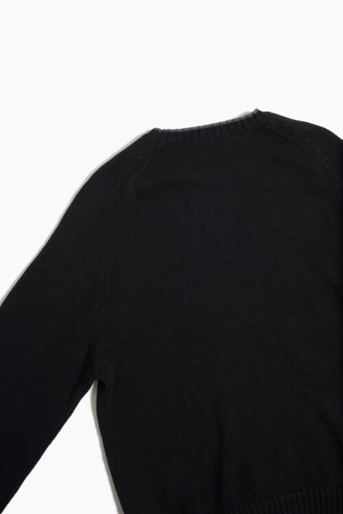NIGHT HAWK COTTON KNIT PULLOVER