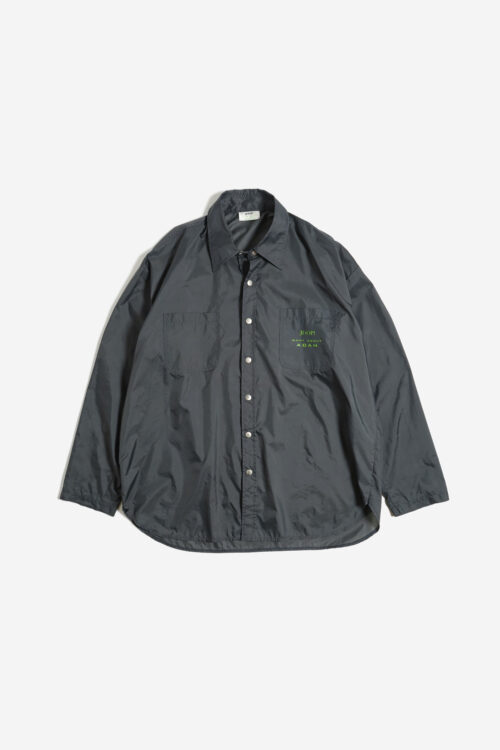 NYLON L/S SHIRTS PRINTED DETAIL