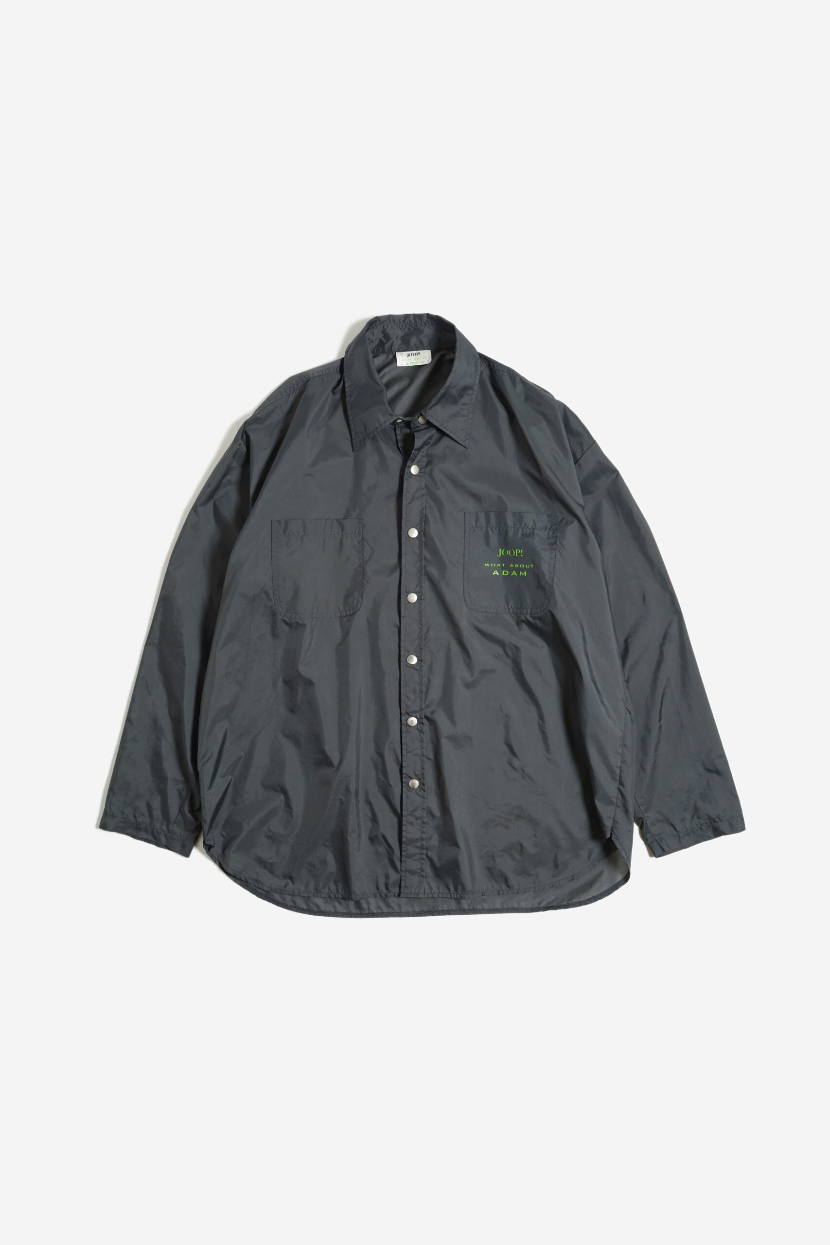 NYLON L/S SHIRTS PRINTED DETAIL