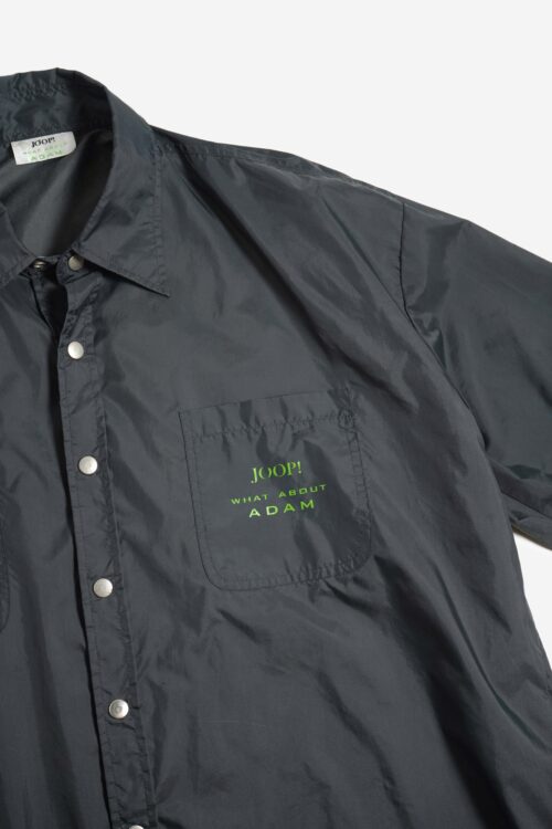 NYLON L/S SHIRTS PRINTED DETAIL