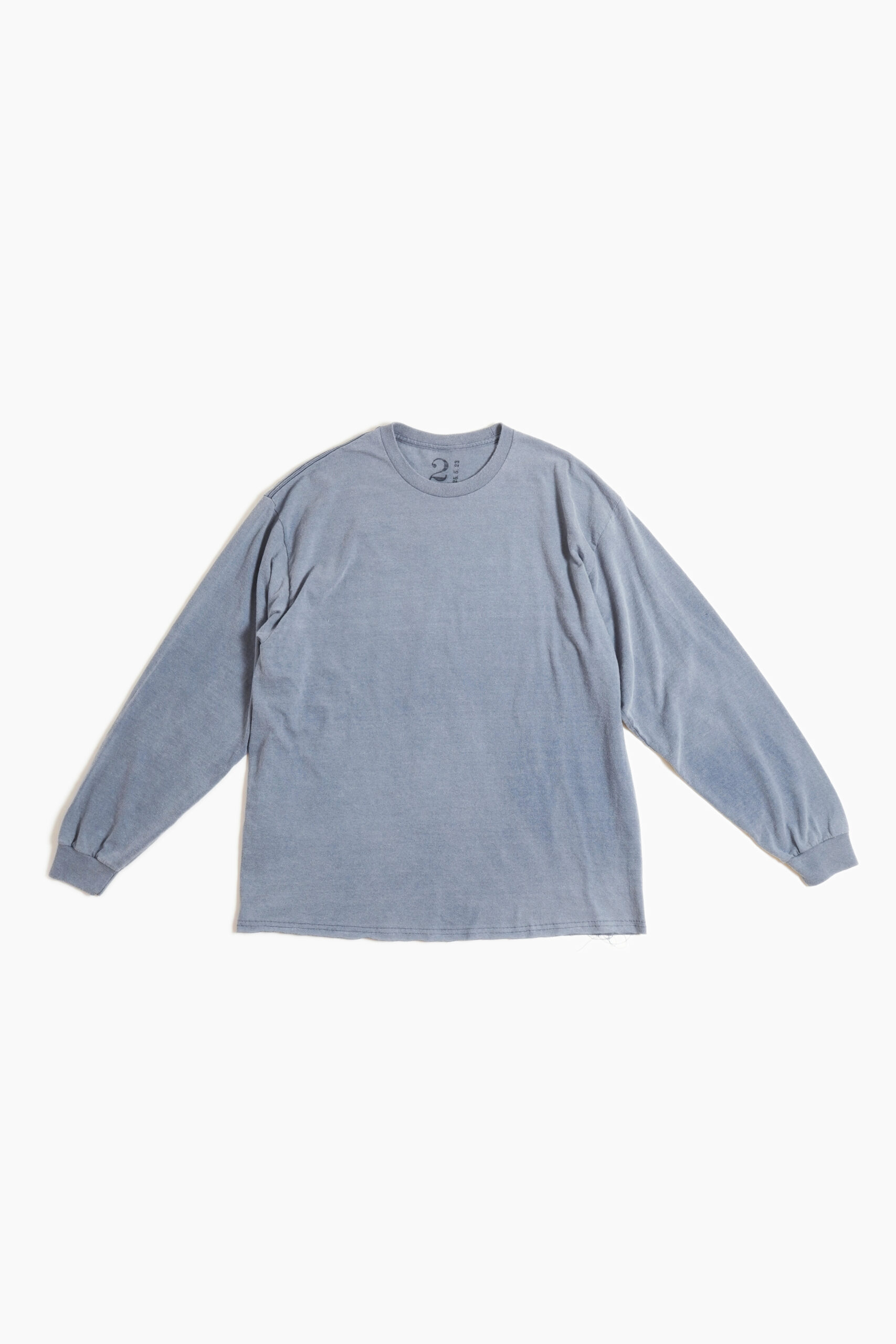DIRECTED Shinji Watanabe  DOCUMENT4 L/S TEE NAVY BLUE