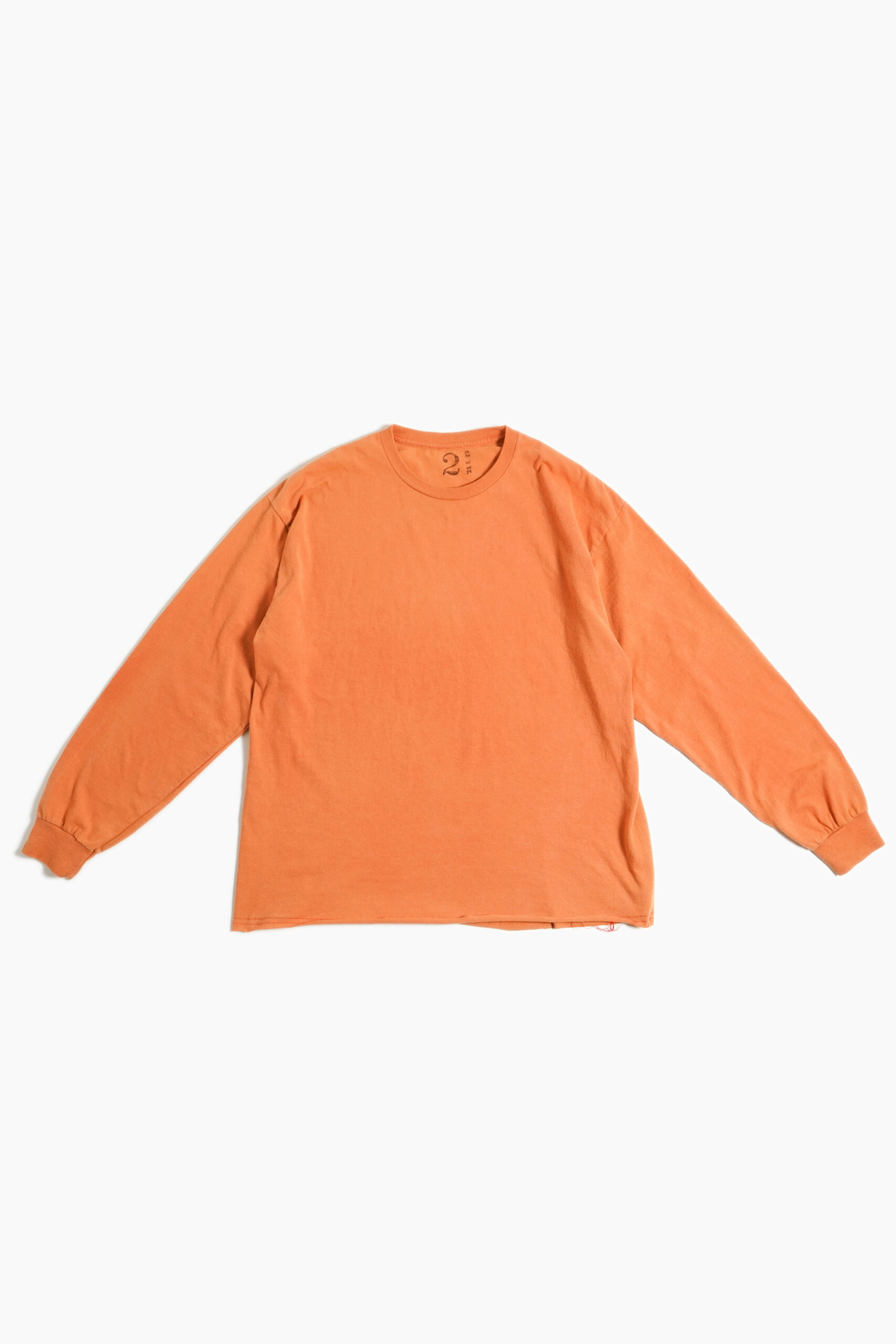DIRECTED Shinji Watanabe  DOCUMENT4 L/S TEE RED ORANGE