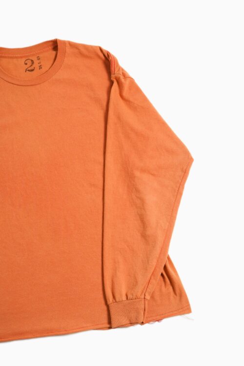 DIRECTED Shinji Watanabe  DOCUMENT4 L/S TEE RED ORANGE