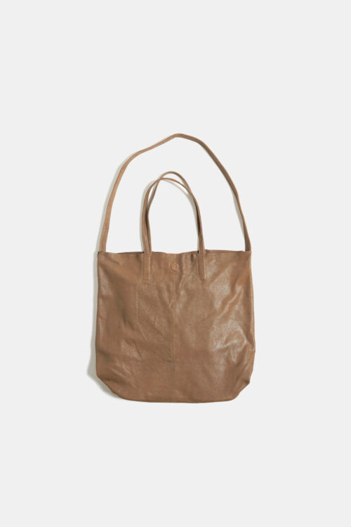 3WAY LARGE TOTE CRACK CAMEL
