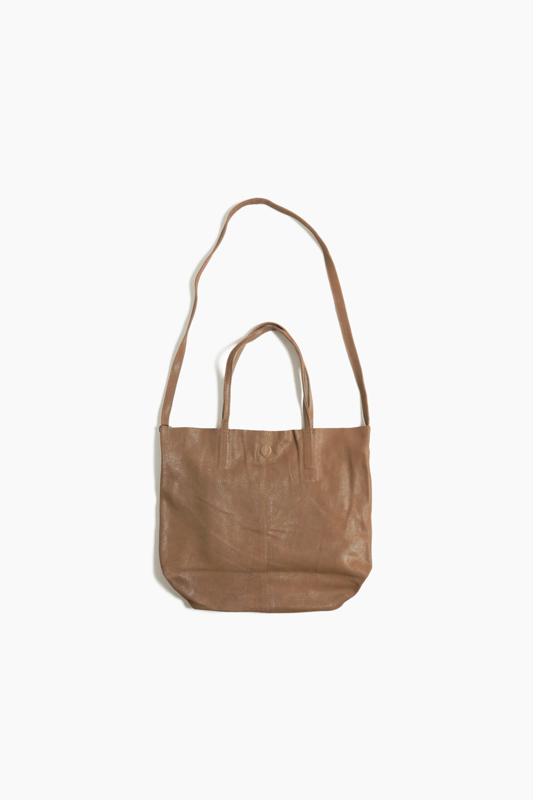 3WAY MEDIUM TOTE CRACK CAMEL