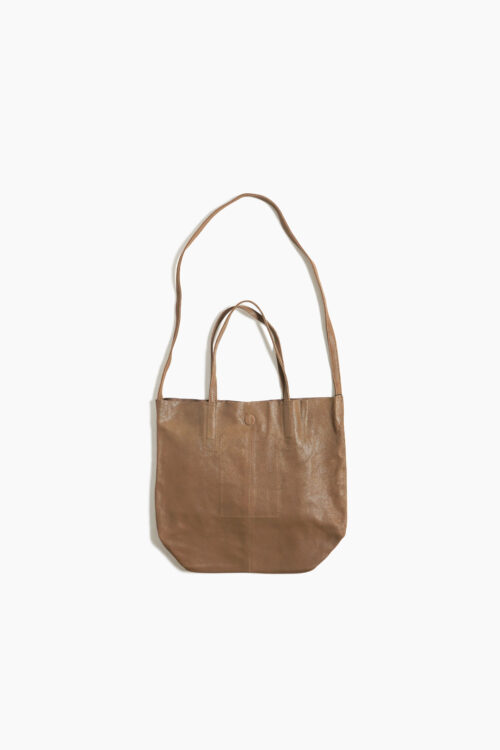 3WAY MEDIUM TOTE CRACK CAMEL