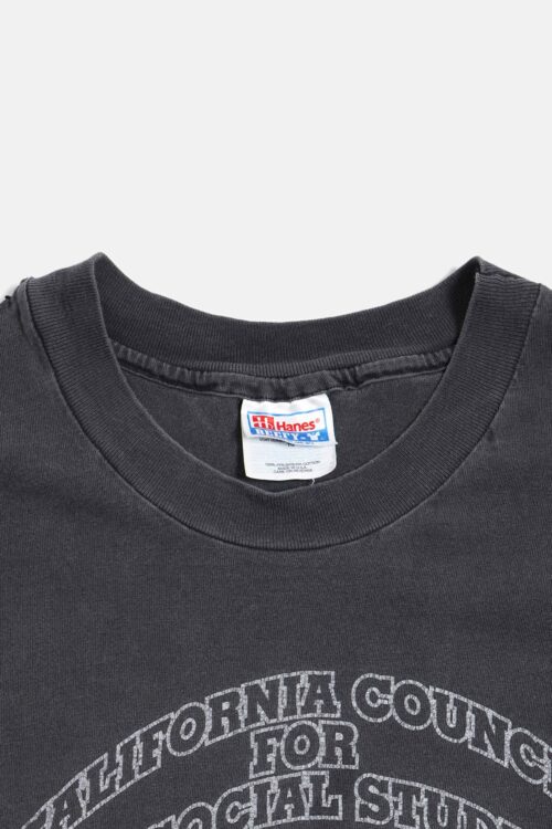 OLD PRINTED FADED BODY TEE MADE IN USA
