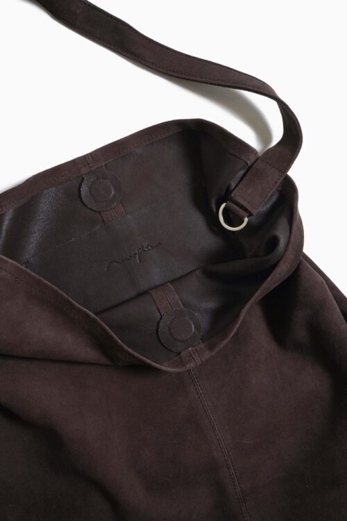CYLINDER M SUEDE DARK CHOCO