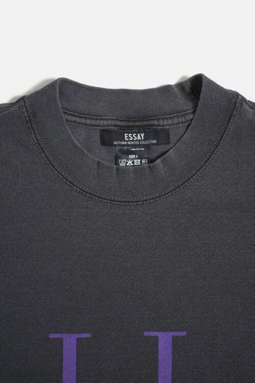 PIGMENT DROP SHOULDER T-SHIRT - LILA -