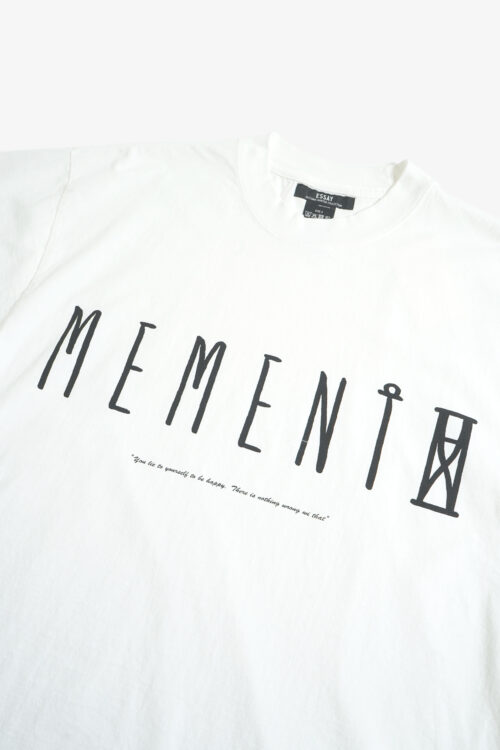 PIGMENT DROP SHOULDER T-SHIRT - MEMENTO -