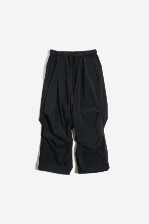 BACK TUCK FLIGHT PANTS _163 BLACK 25AW