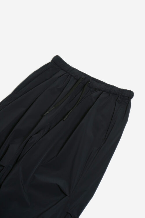 BACK TUCK FLIGHT PANTS _163 BLACK 25AW