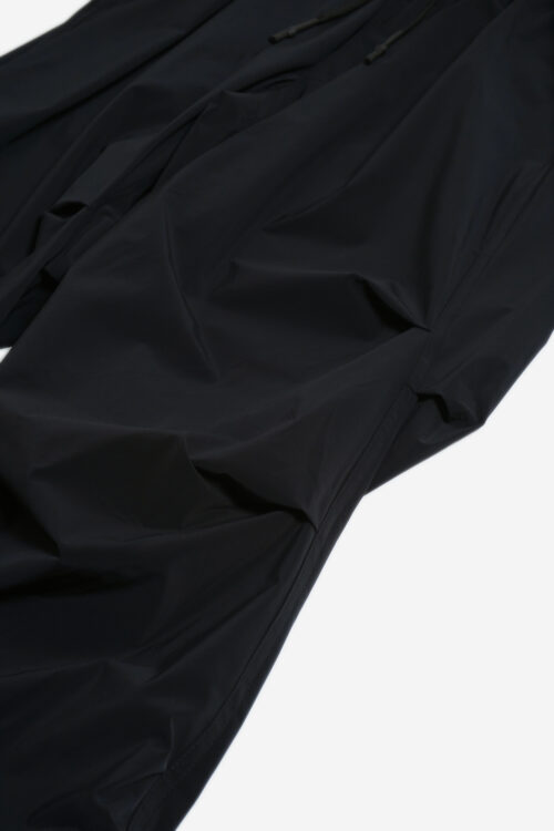BACK TUCK FLIGHT PANTS _163 BLACK 25AW