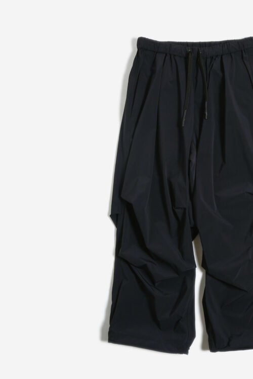BACK TUCK FLIGHT PANTS _163 BLACK 25AW