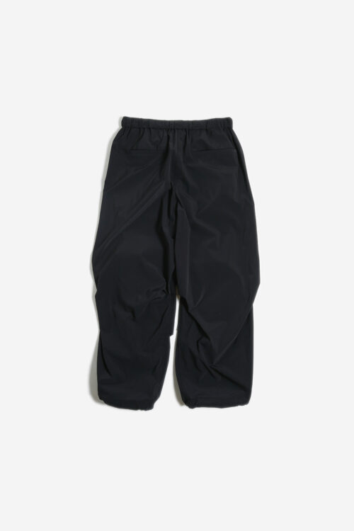 BACK TUCK FLIGHT PANTS _163 BLACK 25AW