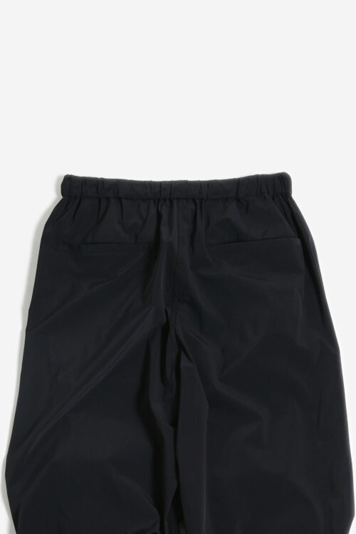 BACK TUCK FLIGHT PANTS _163 BLACK 25AW