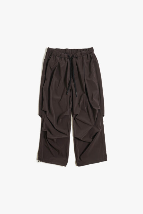 BACK TUCK FLIGHT PANTS _163 BROWN 25AW