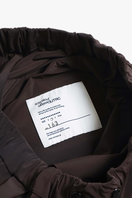 BACK TUCK FLIGHT PANTS _163 BROWN 25AW