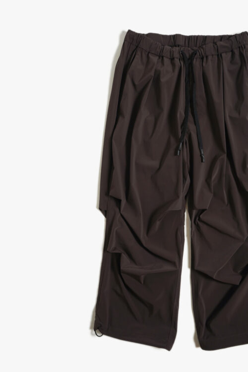 BACK TUCK FLIGHT PANTS _163 BROWN 25AW