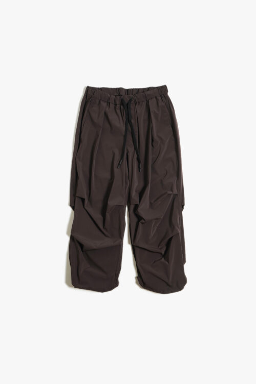BACK TUCK FLIGHT PANTS _163 BROWN 25AW