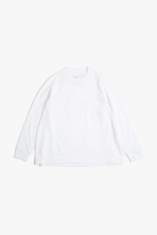 BOX TEE L/S _170 WHITE 25AW