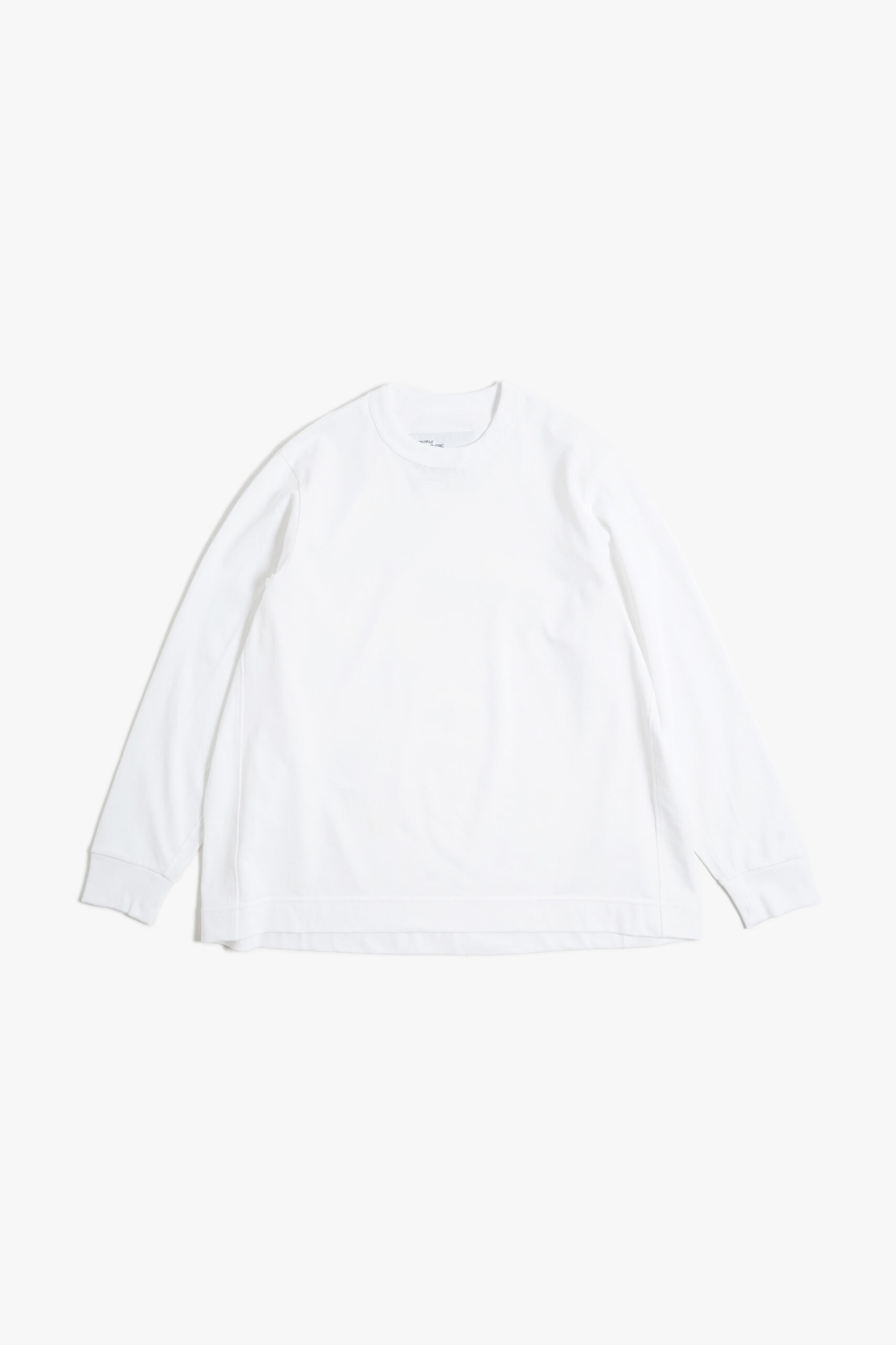 BOX TEE L/S _170 WHITE 25AW
