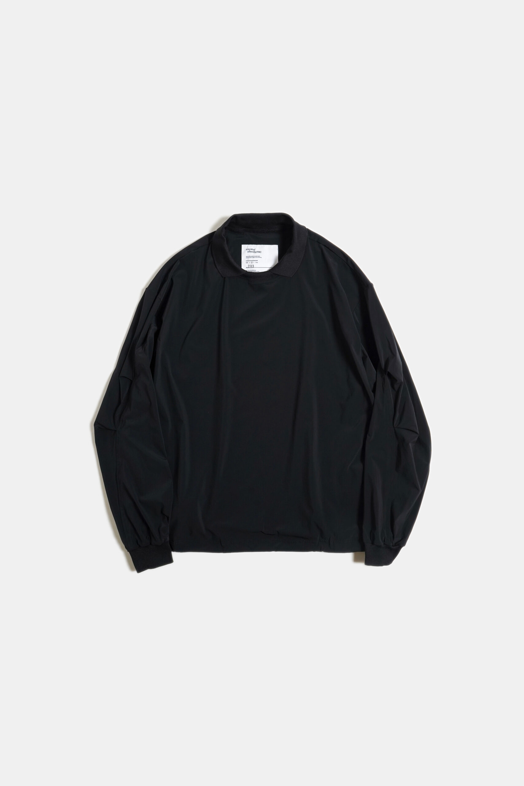 COLLAR SMOCK L/S _203 BLACK