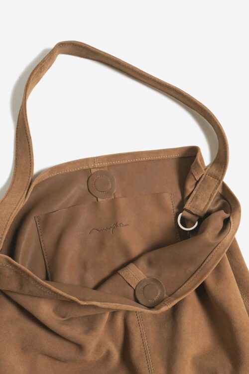 CYLINDER L SUEDE CAMEL