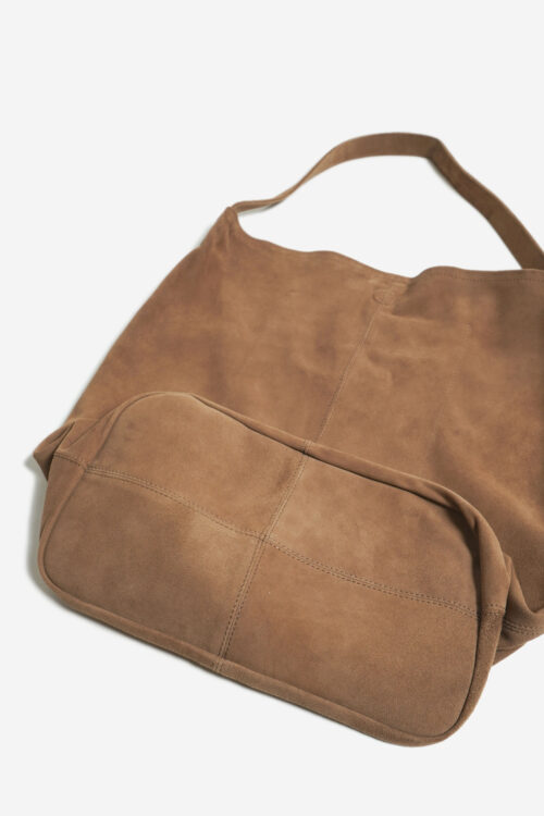 CYLINDER L SUEDE CAMEL